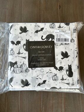 Cynthia Rowley King Sheet Set